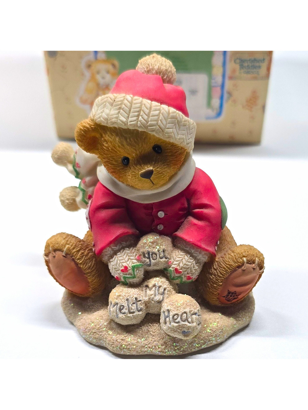 Cherished Teddies Ted "Snow Fun When You're Not Around" #269727 1997 Boxed